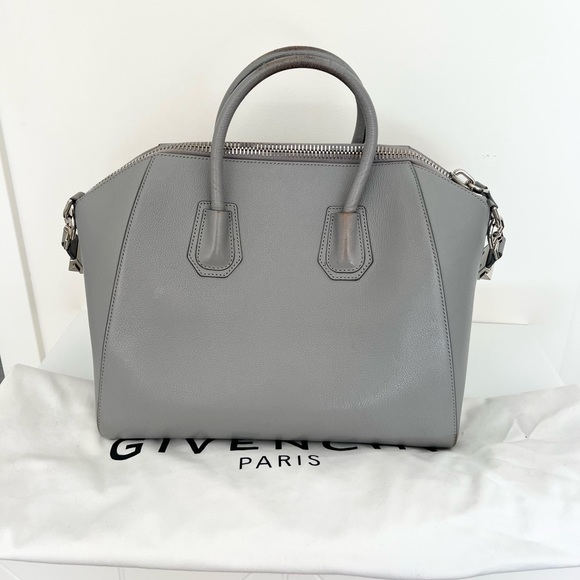 Givenchy medium Antigona in Grey with silver hardware - Picture 10 of 16